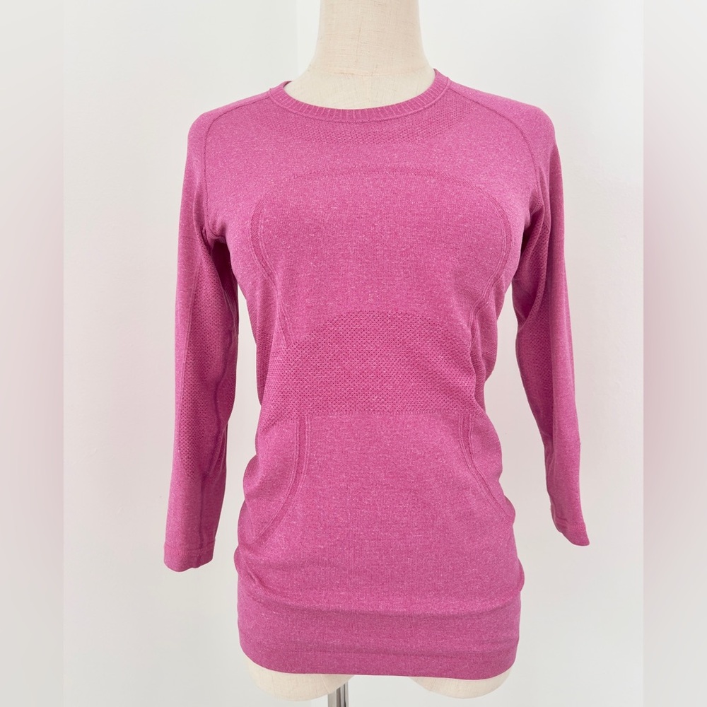 Lululemon Purple Long Sleeve Top, size 6